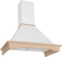 Okap przyścienny / kominowy Toflesz Rustical Country 60 biały mat 500m3/h