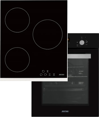 Zestaw 45cm MPM: płyta vitoceramiczna MPM-45-VCB-21 + piekarnik elektryczny MPM-45-BO-20