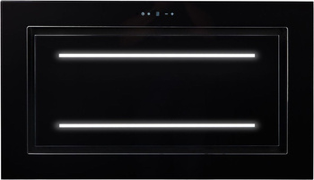 Okap sufitowy Toflesz Elit 96 czarny 900m3/h turbina wewnętrzna