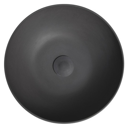 Umywalka betonowa, nablatowa Sapho Formigo FG316 antracytowy mat