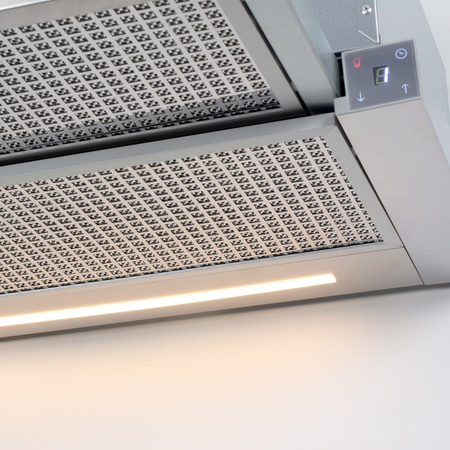 Okap teleskopowy / do zabudowy Cata TFH6630IX z silnikem bezszcztotkowym