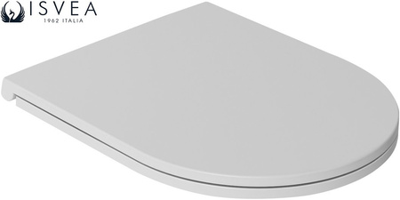 Deska WC Isvea Italy Infinity 40KF0200I-S Soft Close, duroplast, biały