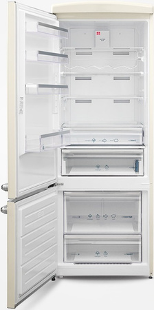 Lodówka wolnostojąca retro Vestfrost VR-FB482-2ELBG NoFrost Multi + odkurzacz VF-VM4001WB AQUA