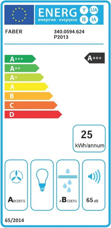 Płyta indukcyjna z okapem Faber Galileo BK NG 83 340.0594.624