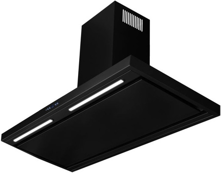 Okap kominowy / przyścienny Toflesz Etna Lux 120 czarny mat 850m3/h