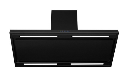 Okap wyspowy Toflesz Etna Isla Lux 90 czarny mat 850m3/h