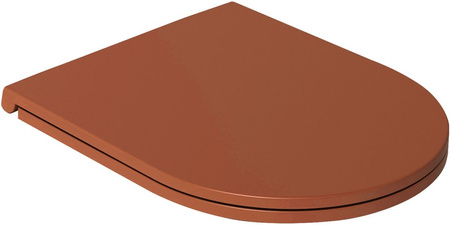 Deska WC Isvea Italy Infinity 40KF0548I-S Soft Close, duroplast, terracotta