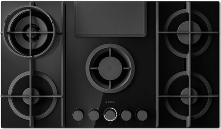 Płyta gazowa z okapem Elica Nikolatesla Flame BL/F/88 (pochłaniacz)