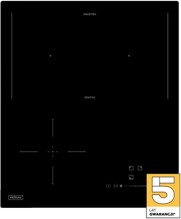 Płyta indukcyjna do zabudowy 45cm. Kernau KIH433-3B