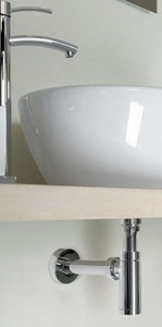 Syfon umywalkowy 5/4" Bonomini King 0595PR25K7 odpływ 32mm, ABS/chrom