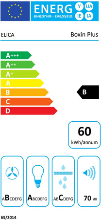 Okap podszafkowy / do zabudowy Elica Boxin Plus IXGL/A/60