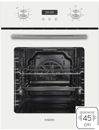 Piekarnik elektryczny do zabudowy 45cm. MPM-45-BO-22/W