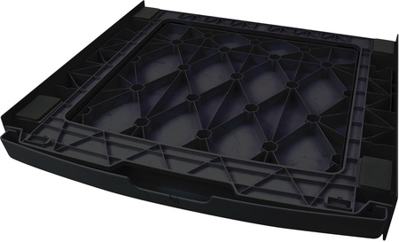 Łącznik pralki z suszarką Scanpart 0150120137 czarny