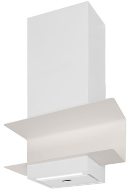 Okap kominowy / przyścienny Nortberg C-Shelf 60 White-Kashmir 850m3/h BLDC