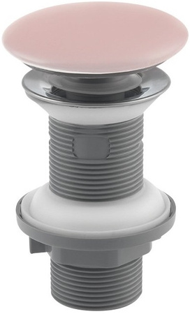 Korek umywalkowy, ceramiczny Isvea Italy 38TP0167I bez przelewu, różowy