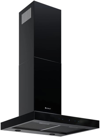 Okap kominowy / przyścienny Globalo Verta 60.3 H2H Black