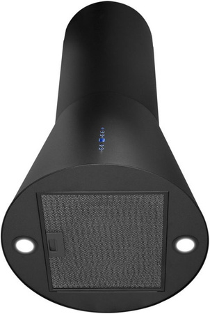 Okap wyspowy Toflesz Galaxy Isla 50 czarny mat 850m3/h