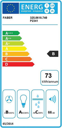 Okap przyścienny Faber Stilo Comfort WH Matt 90/2 325.0618.740