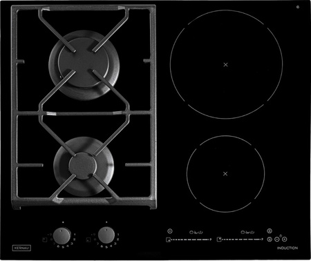 Płyta gazowo-indukcyjna do zabudowy 60cm. Kernau KIGH6422CIB