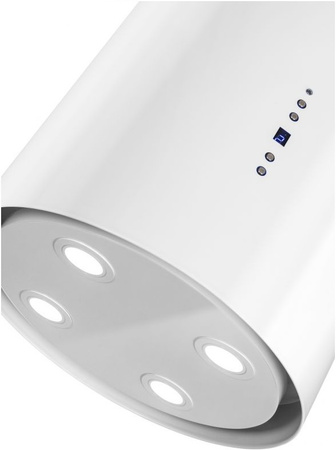 Okap wyspowy Toflesz Baltic Isla Lux 40 biały mat 850m3/h