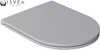 Deska WC Isvea Italy Infinity 40KF0547I-S Soft Close, duroplast, szary