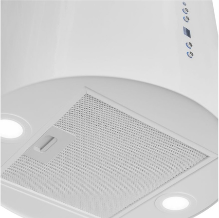 Okap wyspowy Toflesz Baltic Isla 40 biały połysk 850m3/h