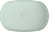 Umywalka ceramiczna nablatowa Isvea Italy Infinity 10NF65055-2T miętowy