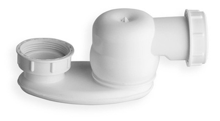 Półsyfon niski Polysan 71712, 6/4", wysokość 80mm, DN40