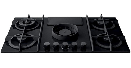 Płyta gazowa z okapem Elica Nikolatesla Flame BL/A/88 (wyciąg)