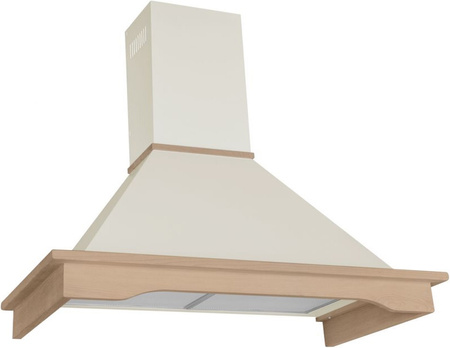 Okap przyścienny / kominowy Toflesz Rustical Country 90 ecru 500m3/h