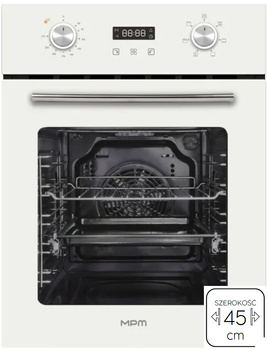 Piekarnik elektryczny do zabudowy 45cm. MPM-45-BO-22/W