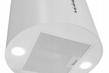 Okap kominowy / przyścienny Toflesz Baltic Plus 40 biały mat 500m3/h