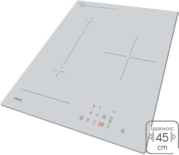 Płyta indukcyjna do zabudowy 45cm. MPM MPM-45-IM-16/W