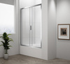 Drzwi prysznicowe Polysan Deep MD1316 130x165cm, szkło czyste