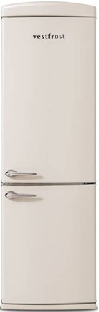 Lodówka wolnostojąca retro Vestfrost VR-FB373-2E2BG + odkurzacz VF-VM4001WB AQUA