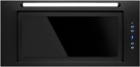 Okap podszafkowy / do zabudowy Toflesz Lumino 60 czarny mat/czarny 850m3/h