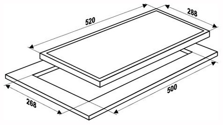 Płyta indukcyjna do zabudowy 30cm. MPM MPM-30-IM-06
