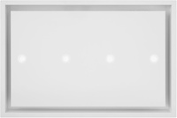 Okap sufitowy Toflesz Empire 90 biały mat 900m3/h turbina wewnętrzna