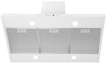 Okap wyspowy Toflesz Etna Isla 90 biały mat 850m3/h + pilot