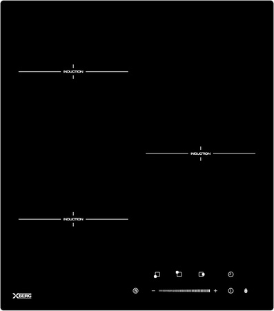 Płyta indukcyjna do zabudowy 45cm. Berg BRGI455N