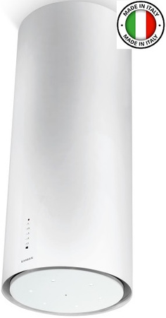 Okap wyspowy Faber Cylindra Isola Evo+ WH Gloss 37/2 335.0492.563