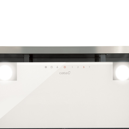 Okap podszafkowy / do zabudowy 50cm. Cata GC Dual 45XGWH biały