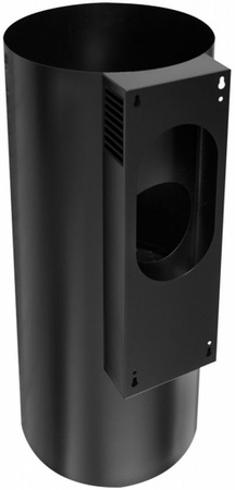 Okap kominowy / przyścienny Toflesz Baltic Plus 40 czarny mat 500m3/h
