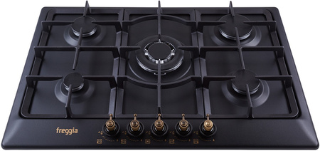 Płyta gazowa do zabudowy retro 75cm. Freggia HR750VGTAN antracyt