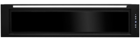 Okap podszafkowy / do zabudowy Toflesz Lumino 90 czarny 850m3/h