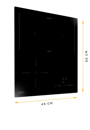 Płyta indukcyjna do zabudowy 45cm. Kernau KIH433-3B