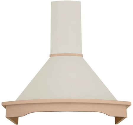 Okap przyścienny / kominowy Toflesz Rustical Rodeo 60 ecru 500m3/h