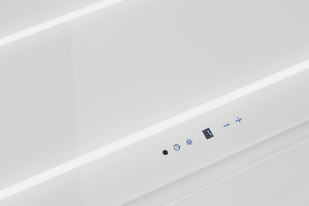 Okap sufitowy Toflesz Elit 96 biały 900m3/h turbina wewnętrzna