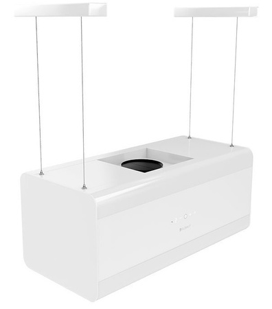 Okap wyspowy Globalo Tudara 80.4 White