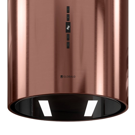 Okap wyspowy Lnilia Wereniso Isola 39.1 Wine Copper